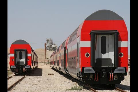 Israel Railways has exercised an option for an additional 60 Bombardier Twindexx Vario push-pull coaches.
